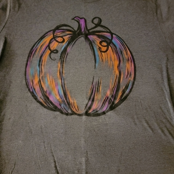 Pumpkin graphic t-shirt sz XL - Picture 2 of 5